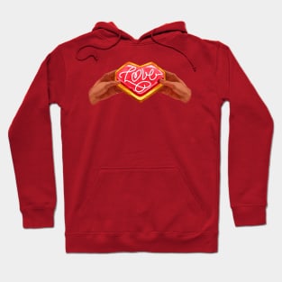 Golden heart Hoodie